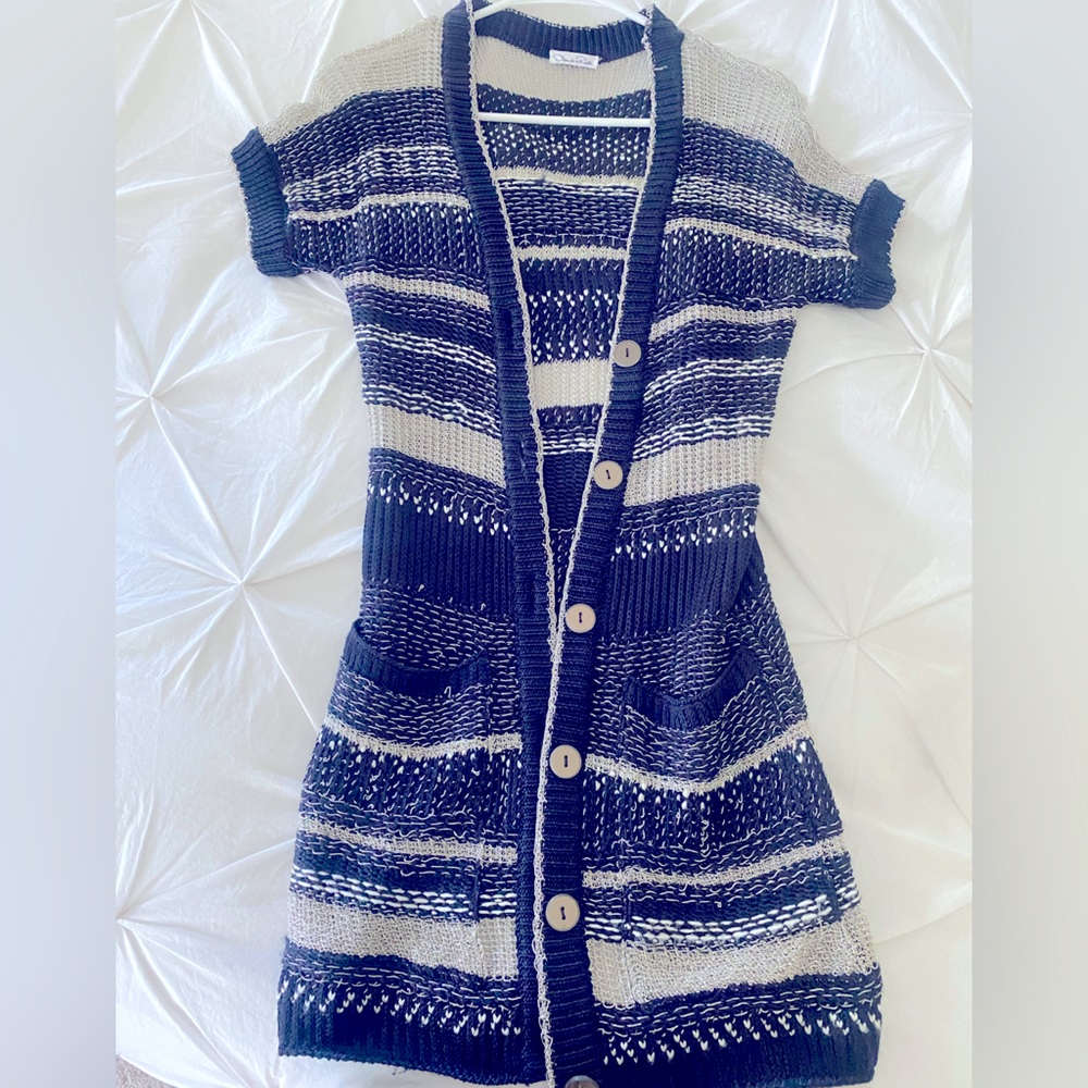 Oscar de la Renta long Cardigan Retail $1580 XS/S